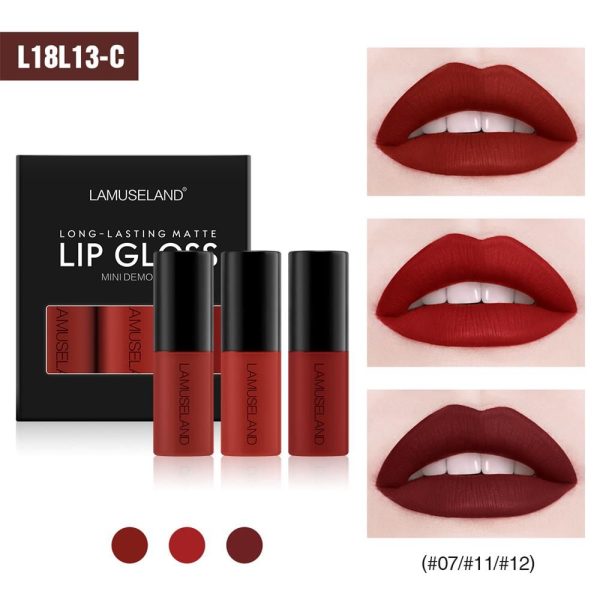 12 Colors Matte Lipstick Waterproof Long Lasting