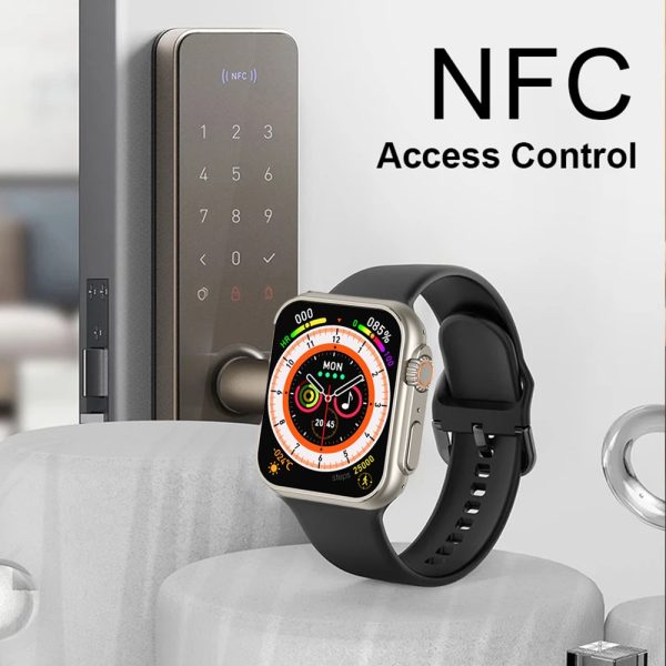 2022 New Smart Watch Ultra Series 8 NFC Smartwatch Men Women - Image 3