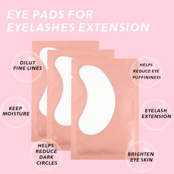 Eye Patches Eyelash Extension Under Eye Pads Makeup - Image 3