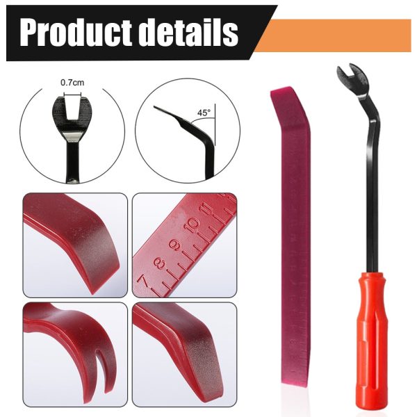 Auto Door Clip Panel Trim Removal Tools Kits Navigation Blades Disassembly Plastic - Image 4