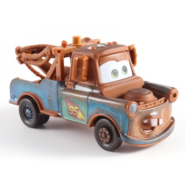 Disney Cars 3 Pixar Cars Race Team Mater Metal Diecast Toy Car - Image 2