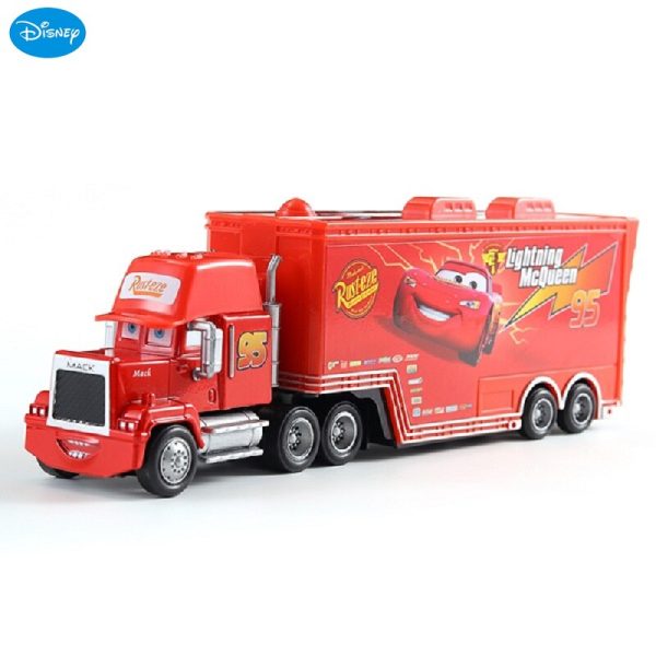 Disney Pixar Cars 3 Lightning McQueen Jackson Storm Ten Letter Horse Mac Uncle Truck - Image 2