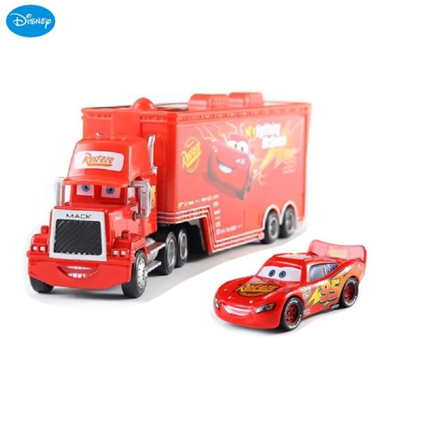 Disney Pixar Cars 3 Lightning McQueen Jackson Storm Ten Letter Horse Mac Uncle Truck