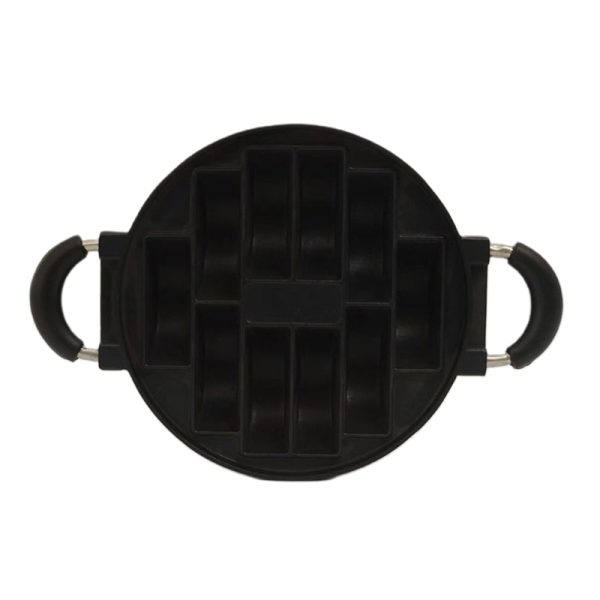 7-Hole Cake Cooking Pan Cast Iron Omelette Pan - Image 3