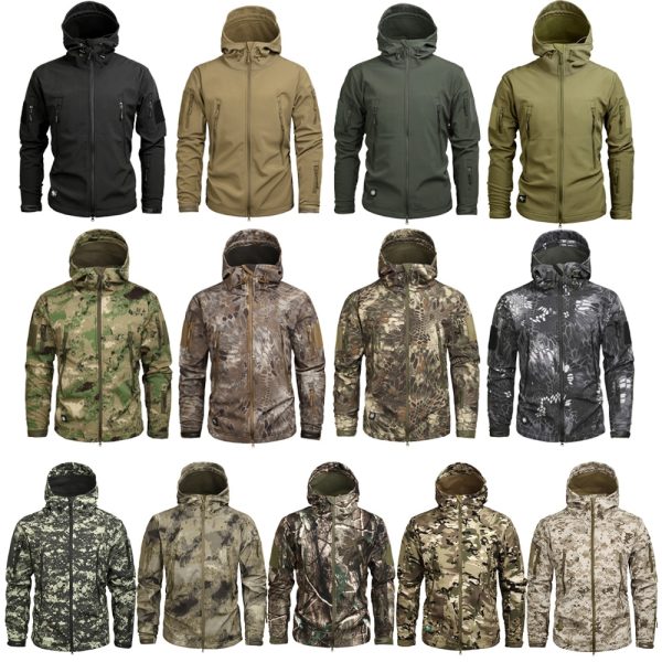 Mege Brand Clothing Autumn Men's Military Camouflage - Image 3