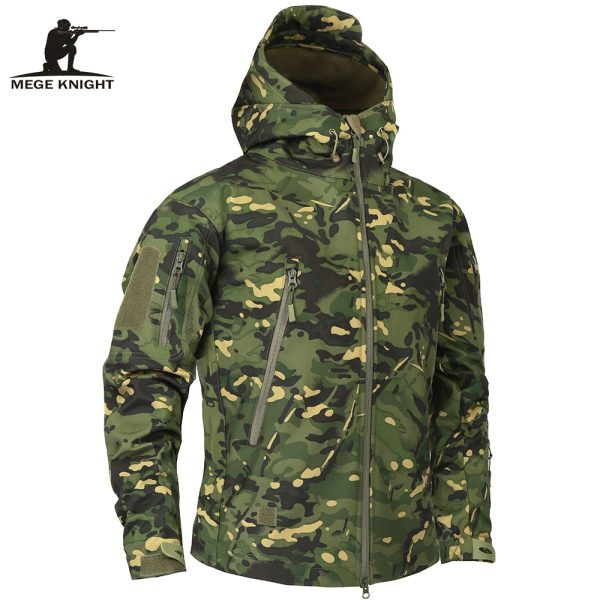 Mege Brand Clothing Autumn Men's Military Camouflage