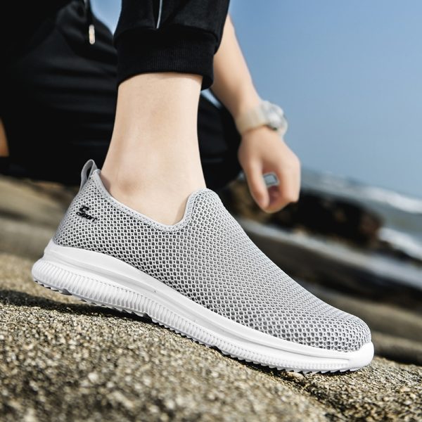 New Shoes Men Loafers Light Walking Breathable - Image 5