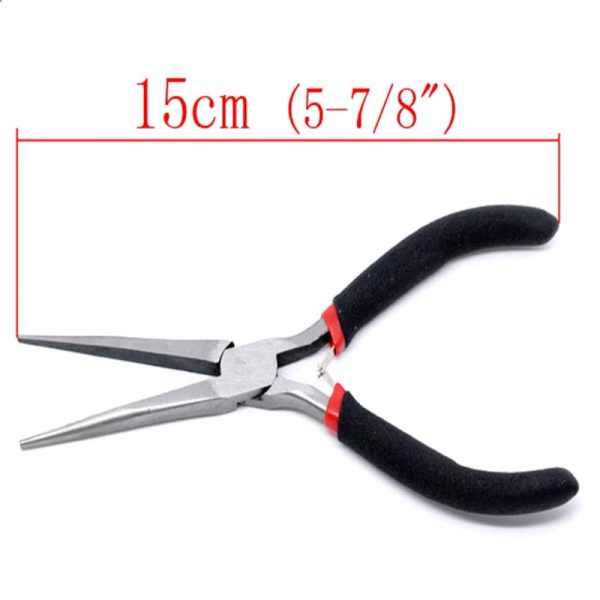 Hoomall Black Handle Multi-function Long Nose Pliers For Cutting Clamping Stripping - Image 4