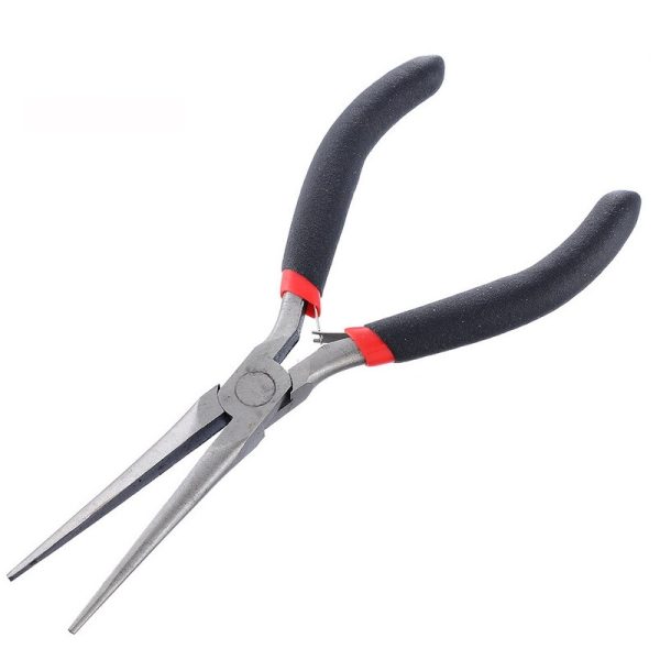 Hoomall Black Handle Multi-function Long Nose Pliers For Cutting Clamping Stripping