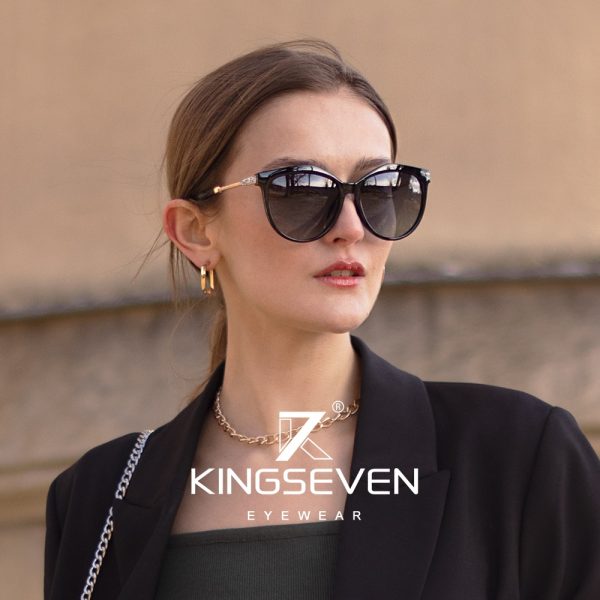 KINGSEVEN 2022 Polarized Women's Sunglasses Gradient Lens - Image 3