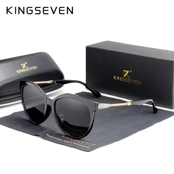 KINGSEVEN 2022 Polarized Women's Sunglasses Gradient Lens