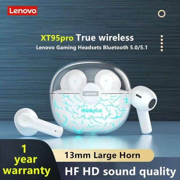 Lenovo XT95 Pro Bluetooth Earphone 9D HIFI Sound Sport Waterproof - Image 2