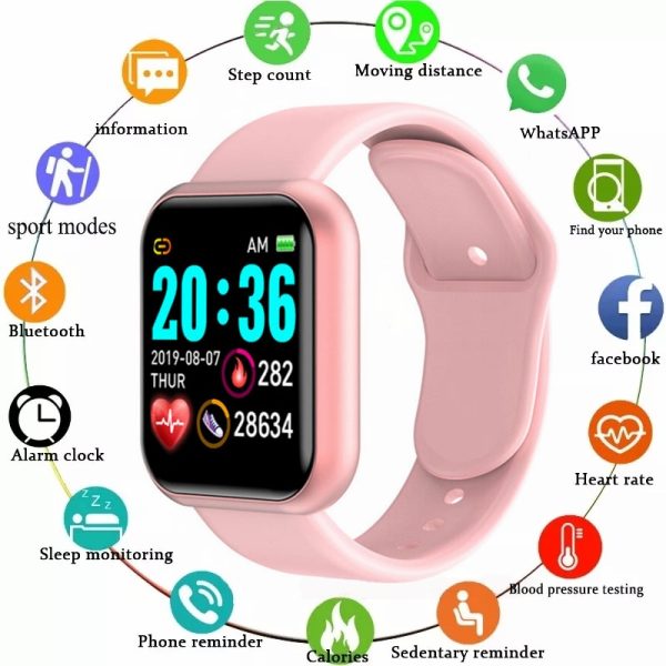 Multifunctional Smart Watch Women Men Bluetooth Connected