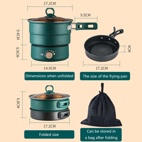 Rice Cooker Soup Maker Boiler For Travel - Image 6