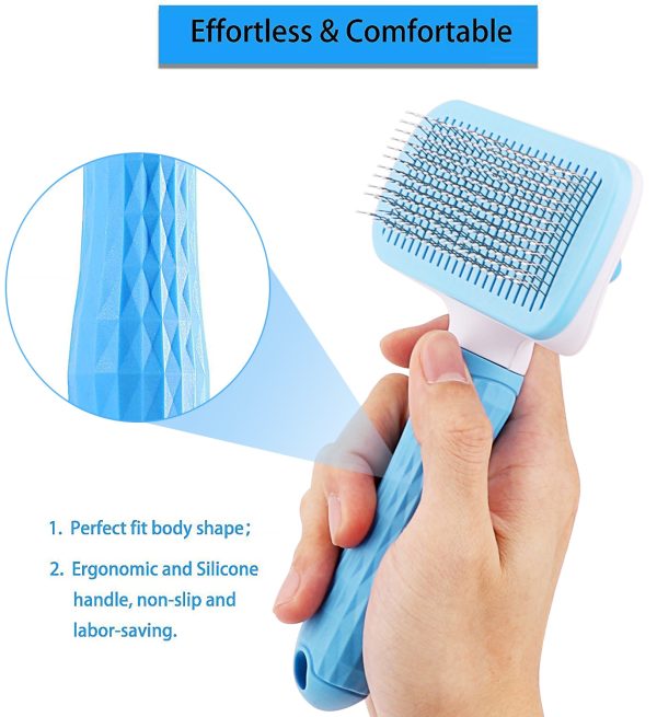 Dog Hair Remover Brush Cat Dog Hair Grooming And Care Comb - Image 5