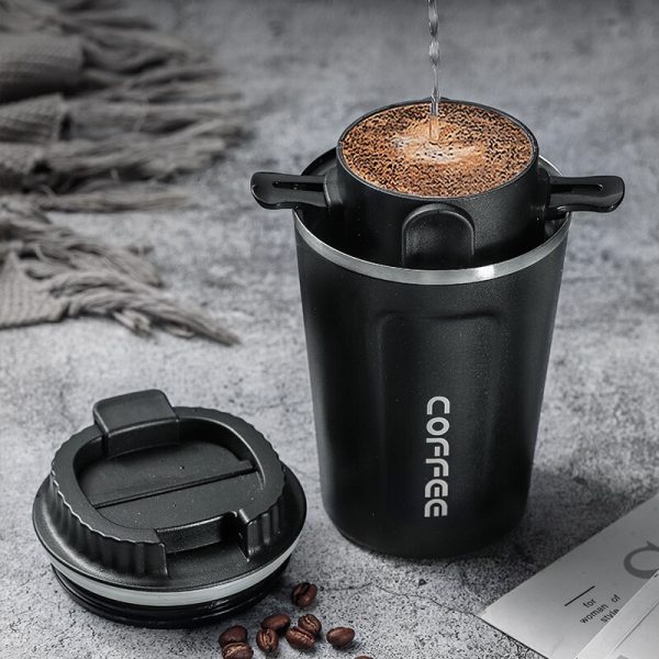 Reusable Portable Stainless Steel Drip Coffee Filter - Image 3