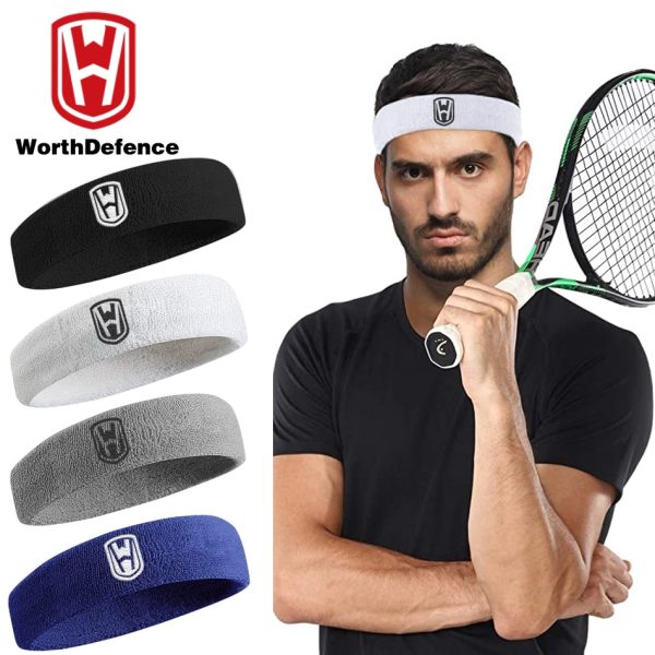 Men Basketball Sports Gym Fitness Sweat Band Volleyball Tennis - Image 2