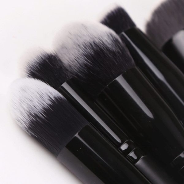 Black Makeup Brushes Set Eye Face Cosmetic - Image 3