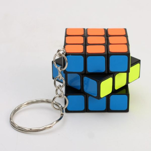 Mini 3rd order Keychain Magic Cubing Speed Puzzle Educational Toy For Children Kids - Image 5