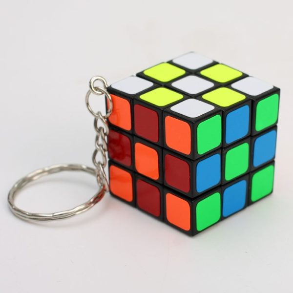 Mini 3rd order Keychain Magic Cubing Speed Puzzle Educational Toy For Children Kids - Image 6