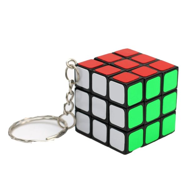 Mini 3rd order Keychain Magic Cubing Speed Puzzle Educational Toy For Children Kids