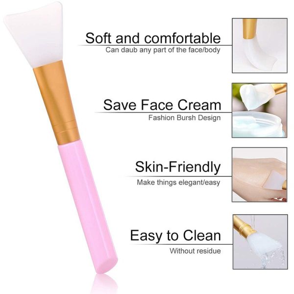 1/2/3Pcs Professional Makeup Brushes Face Mask Brush Silicone Gel DIY Cosmetic Beauty Tools Wholesale - Image 2