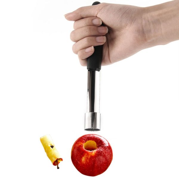 1pc180mm Apple Corer Stainless Steel Fruit Pear Corers Seed Remover Fruit Vegetable Corer Slicer Peeler Home Kitchen Gadgets - Image 3