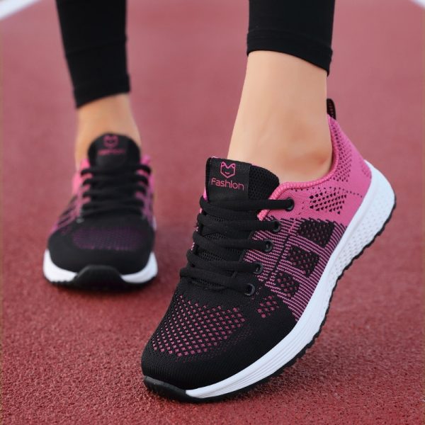 2020 Women Sport Shoes Fashion Platform Sneakers Ladies Spring Winter Flats Running Shoes Woman