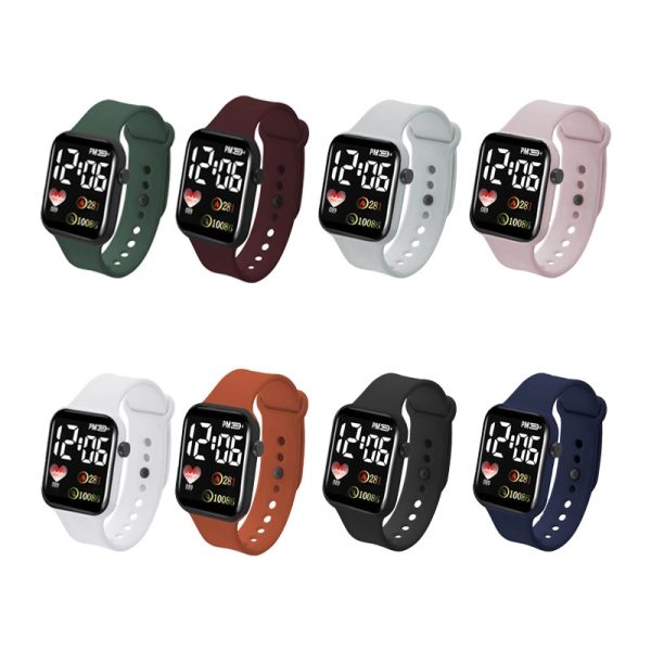 2022 New Digital Wristwatches Men Women LED Electronic Display Student Children Universal Waterproof Smart Display Watch Gift - Image 2