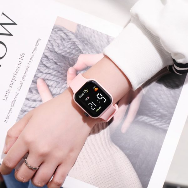2022 New Digital Wristwatches Men Women LED Electronic Display Student Children Universal Waterproof Smart Display Watch Gift - Image 3