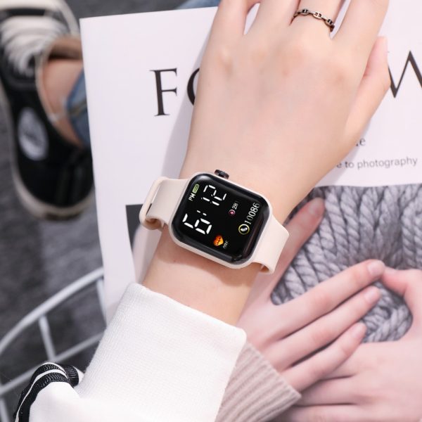 2022 New Digital Wristwatches Men Women LED Electronic Display Student Children Universal Waterproof Smart Display Watch Gift - Image 4