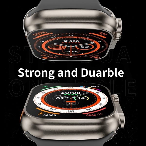 2022 New For Apple watch ultra Series 8 Sports Smartwatch Smart Watch Ultra NFC Bluetooth Call Sports watches Wireless Charging - Image 2