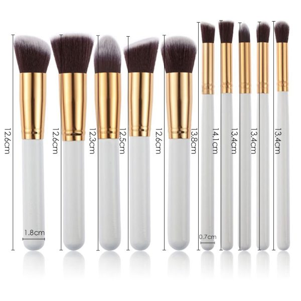 Makeup Brushes Pro Pink Brush Set Powder EyeShadow Blending Eyeliner Eyelash Eyebrow Make up Beauty Cosmestic Brushes - Image 2