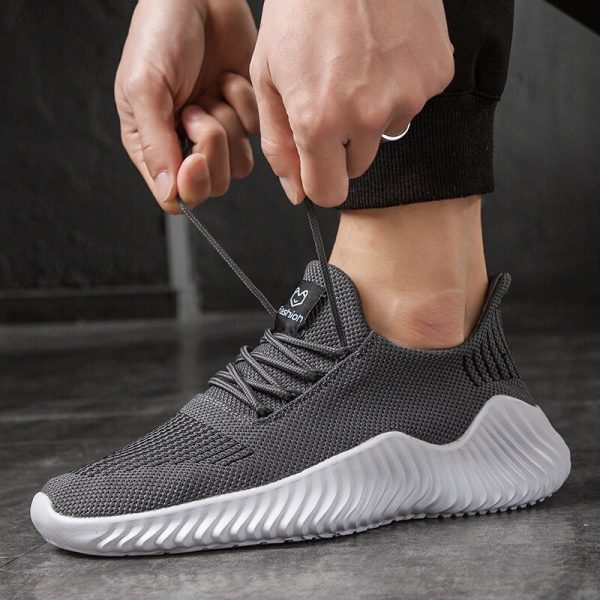 Lightweight Outdoor Walking Shoes Casual Shoes Men's Sneakers Men's Shoes Mesh Breathable Lace-Up Zapatillas Hombre - Image 6