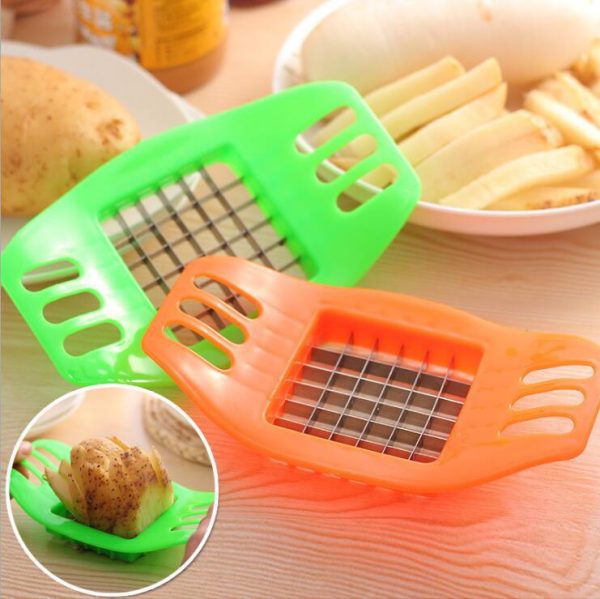 Mini Creative Potato Slicer Home Deep Potato Cutter Fries Knife Fries Cut Kitchen Gadget Kitchen Tools Accessories - Image 3