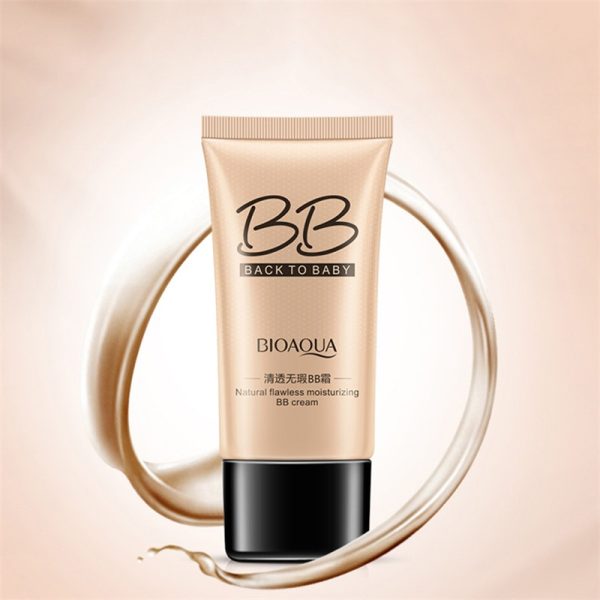 Natural BB Cream Whitening Moisturizing Concealer Nude Foundation Makeup Face Beauty - Image 3