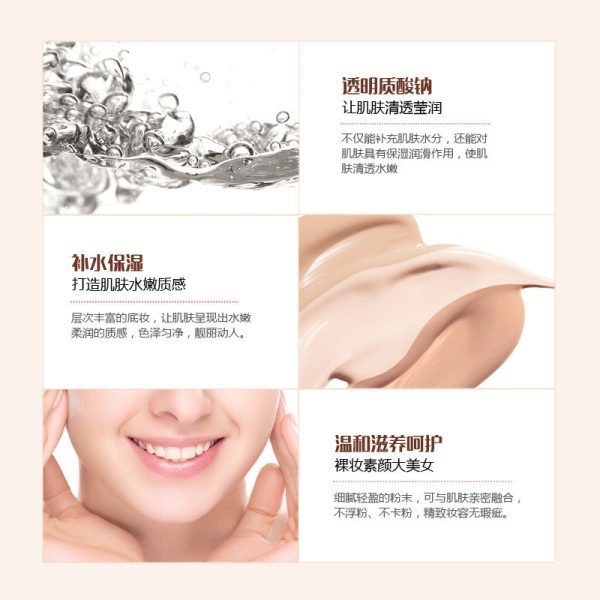 Natural BB Cream Whitening Moisturizing Concealer Nude Foundation Makeup Face Beauty - Image 6