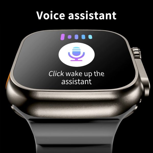 New Smart Watch Ultra 8 NFC GPS Track 49mm Men Women Smartwatch Series 8 Thermometer BluetoothCall Waterproof Sports For Apple - Image 2