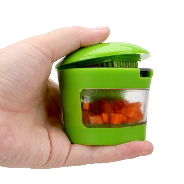 Vegetable Chopper Canteen Decor Garlic Multi-function Kitchen Tools Manual Onion Chopper Kitchen Gadget Garlic Press For Home - Image 2