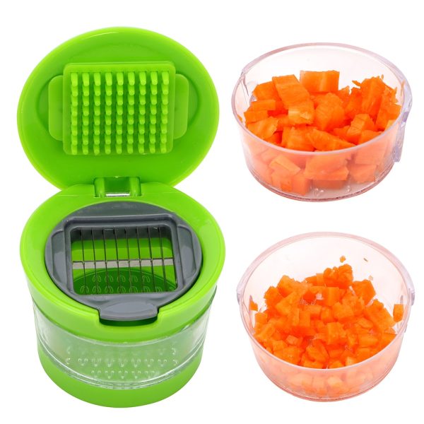 Vegetable Chopper Canteen Decor Garlic Multi-function Kitchen Tools Manual Onion Chopper Kitchen Gadget Garlic Press For Home